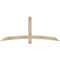 Ekena Millwork Bellingham Rough Sawn Timber Gable Bracket, Douglas Fir, 72"W x 30"H x 4"D x 4"F, 10/12 Pitch GBW072X30X0404BEL00RDF - alternate 1